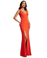 Dress the Population Sandra V-Neck Gown