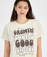 Grayson Threads, The Label Juniors' Growth Graphic-Print Tee