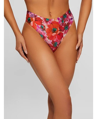 Guess Women's Eco Printed Bikini Bottoms