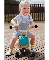 Komuello Infant Boys Breathable Washable Non-Slip Sock Shoes Crown Prince