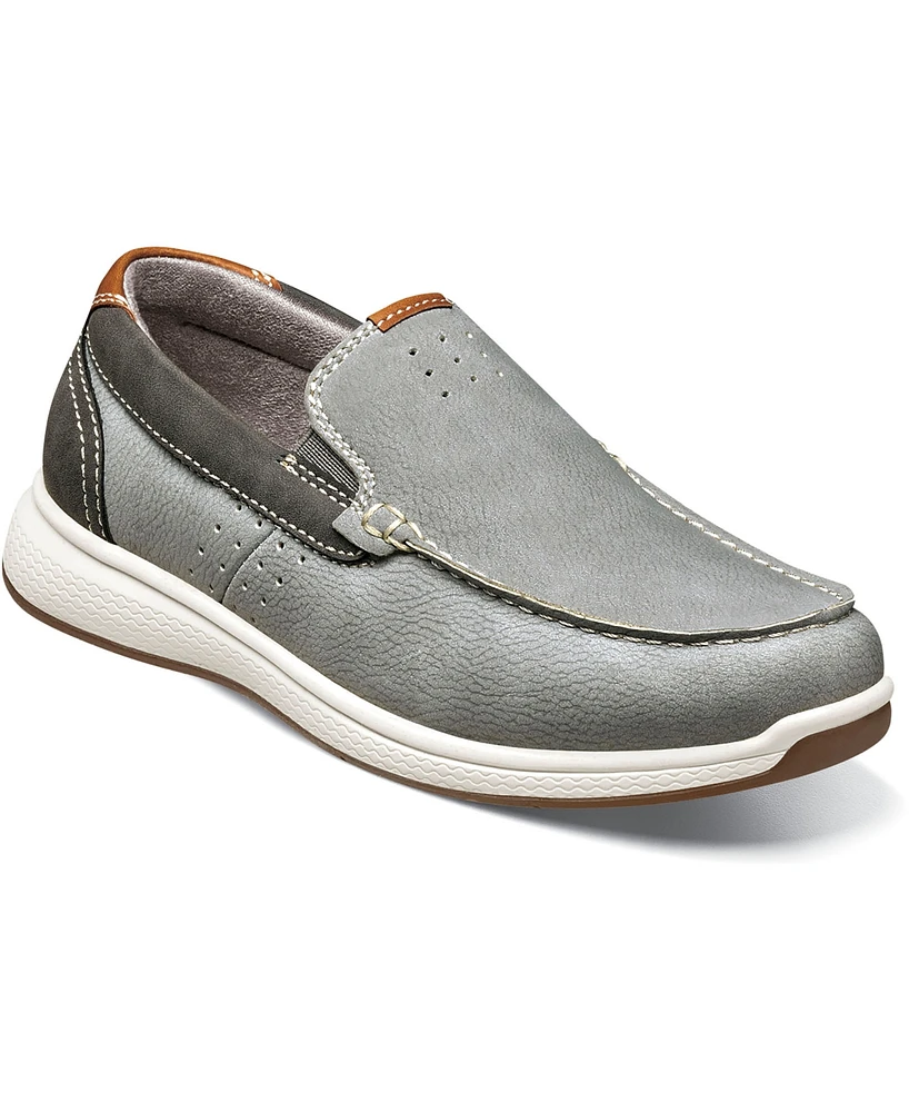 Florsheim Boys Crossover Jr. Moc Toe Slip On Sneaker