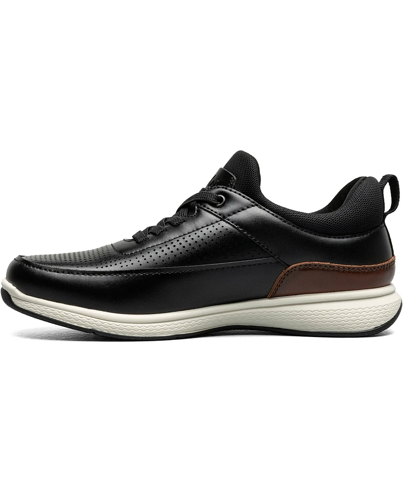 Florsheim Boys Satellite Jr. Perf Elastic Lace Slip On Sneaker