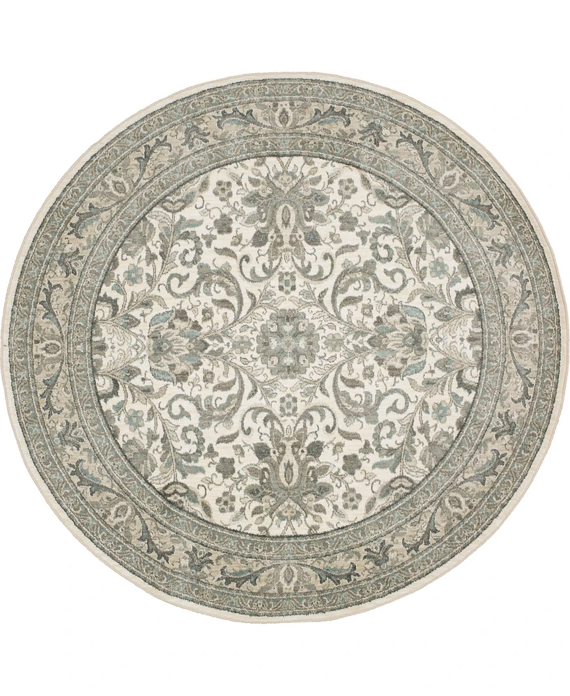 Karastan Euphoria Newbridge 8' x 8' Round Area Rug