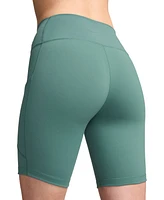 Nike Women's One High-Waisted Side-Pocket Bike Shorts