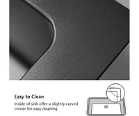 Streamdale Furniture 30 L X 18 W Undermount Kitchen Sink With Sink Grid