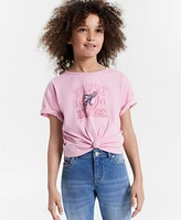 Tommy Hilfiger Big Girls Script Short-Sleeve T-Shirt