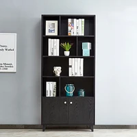 Streamdale Furniture 68" Bookcase With 2 Doors, Bookshelf