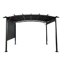 Streamdale Furniture Retractable Canopy Pergola for Outdoor Spaces