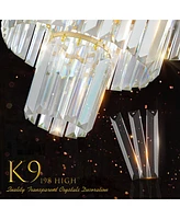 Modern Crystal Chandelier for Dining and Living Room