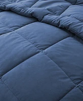 Unikome Plush Velet Quilted Down Alternative Comforter, King