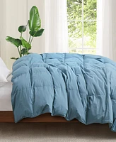 Unikome Cotton All Season Goose Feather Down Comforter