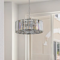 Modern Crystal Chandelier For Living-Room Round Cristal Lamp Luxury Home Decor Light Fixture