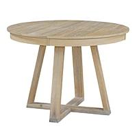 Retro 5-Piece Dining Set with Round Table and Chairs