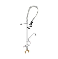 Yescom Aquaterior Commercial Restaurant Pre-Rinse Faucet Swivel w/ 12" Add-On Faucet Cupc Nsf