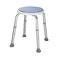 Yescom 16.5" Medical Bath Stool Adjustable Safety Shower Swivel Chair with Rotating Seat Aluminum