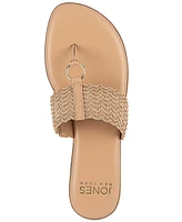 Jones New York Women's Sonal Woven Thong Flat Sandals