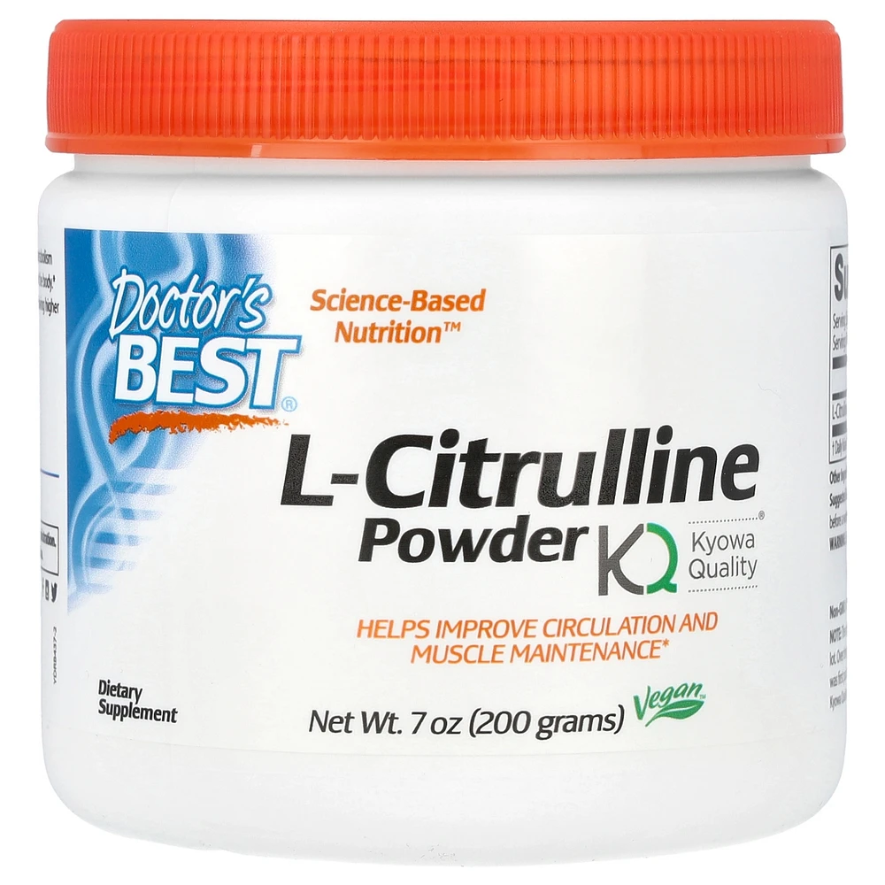 Doctor's Best L-Citrulline Powder - 7 oz (200 g) - Assorted Pre