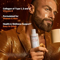 Codeage Liquid Collagen Supplement Chocolate Flavor, Beauty Trim & Glow Liposomal Collagen Peptides, Cla Conjugated Linoleic Acid, Hyaluronic Acid, Vi