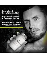 Amen Probiotics Supplement, Sbo Probiotic and Organic Prebiotics, 50 Billion CFUs, Shelf Stable, No Refrigeration Required, Flora Daily Probiotic Form