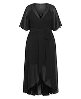 City Chic Plus Lovers Lane Dress