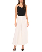 Vince Camuto Women's Elastic-Back Wide-Leg Trousers