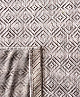 Safavieh Courtyard CY8520 Beige 6'7" x 6'7" Sisal Weave Square Outdoor Area Rug