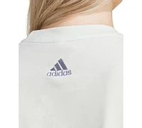 adidas Women's The Soft Side Linear Logo T-Shirt