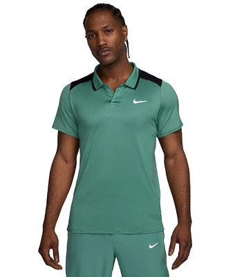 NikeCourt Men's Advantage Dri-fit Colorblocked Tennis Polo Shirt
