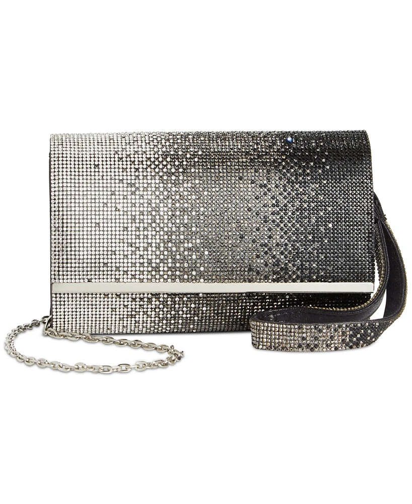 I.n.c. International Concepts Caitlinn Mini Crystal Ombre Clutch Crossbody, Created for Macy's