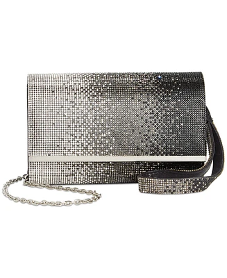 I.n.c. International Concepts Caitlinn Mini Crystal Ombre Clutch Crossbody, Created for Macy's