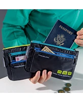 Travelon World Travel Essentials Currency and Passport Organizers, Set of 2