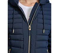 Tommy Hilfiger Women's Hooded Packable Puffer Coat