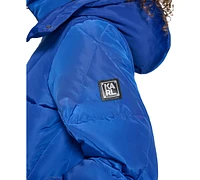 Karl Lagerfeld Paris Women's Hooded Puffer Coat