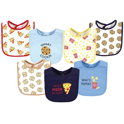 Hudson Baby Infant Boy Cotton Bibs, Dinosaur Explorer, One Size