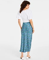 On 34th Women's Floral Slip Skirt, Created for Macy's