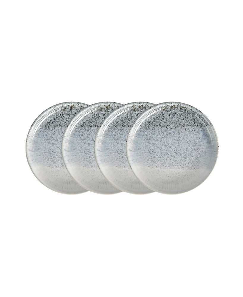 Denby Studio Grey Accent Set of 4 Small Plates