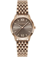 Olivia Burton Women's Classic Swirl Rose Gold-Tone Stainless Steel Watch 32mm