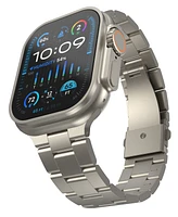 WITHit Men's Titanium Link Band for Apple Watch 42/44/45mm/Ultra/Ultra 2