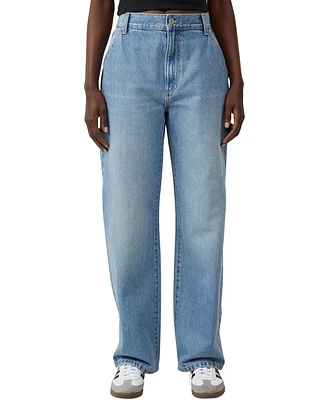 Cotton On Women's Loose Straight Jean