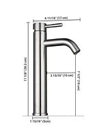 Aquaterior Single Handle Tall Vessel Faucet Bathroom Vanity Tap 2 Packs