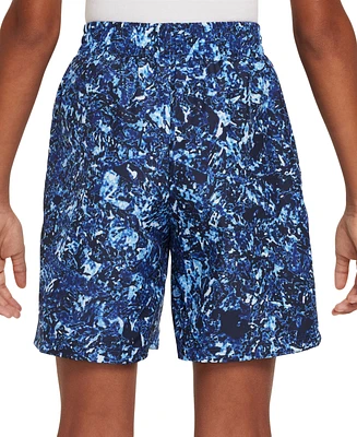 Nike Big Boys Multi Printed Dri-fit Shorts