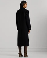 Lauren Ralph Women's Long Notched-Collar Coat