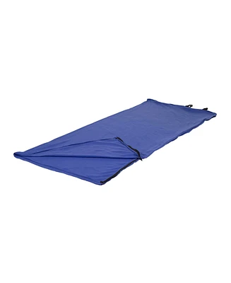 Stansport Fleece Sleeping Bag - Blue