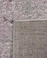 Safavieh Adirondack 130 Light Gray and Purple 8' x 8' Square Area Rug