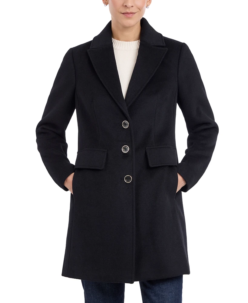 Michael Kors Women's Notched-Collar Coat