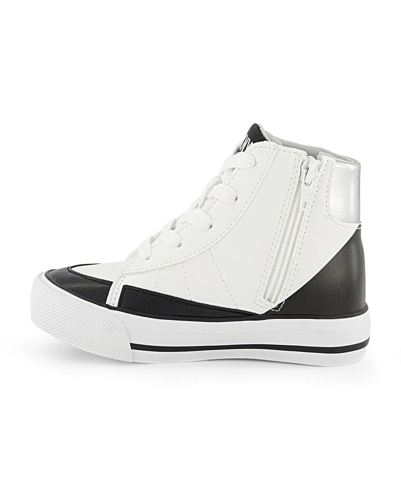 Dkny Little and Big Girls Hannah Leena High Top Sneaker