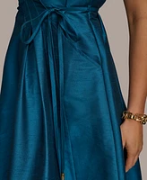 Donna Karan Women's A-Line Wrap Dress