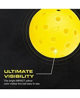 Core Pickleball Impact Yellow 40 Hole Pickleball