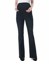 kimi + kai Maternity Dixie Stretch Flare Leg Denim Jeans