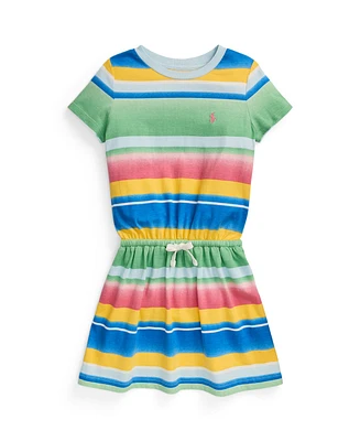 Polo Ralph Lauren Toddler and Little Girls Striped Cotton Jersey T-shirt Dress